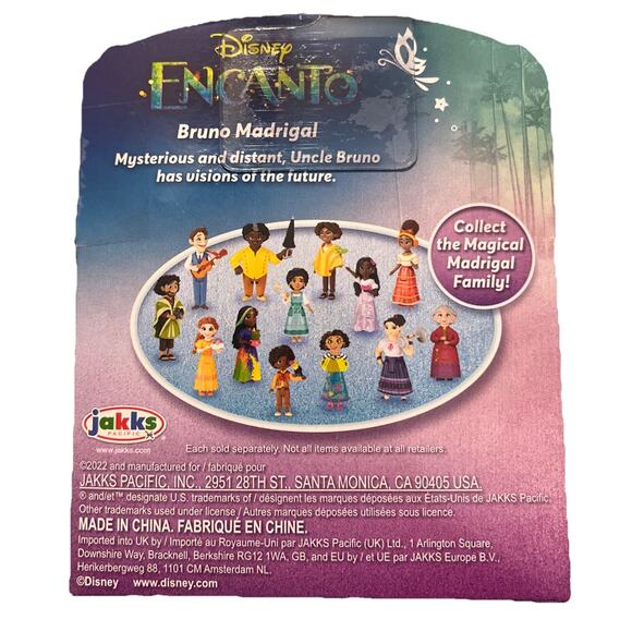 Set of 3 Disney ENCANTO Movie 3" Figures 2021 by JAKKS ~ Bruno, Luisa, & Mirabel - Picture 5 of 6